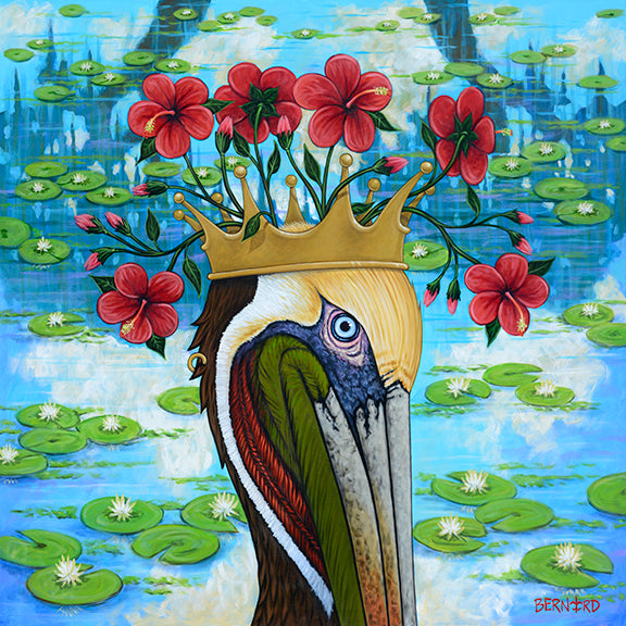 Romantic Lake of Lilies