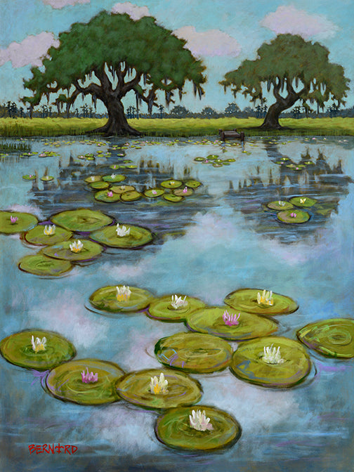 Waiting at the Edge of the Pond