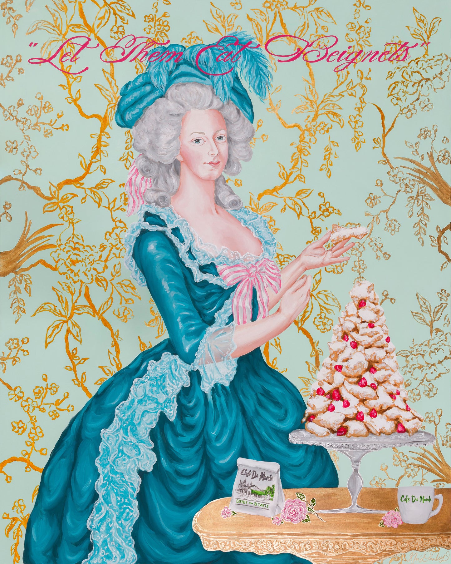 Let Them Eat Beignets Printer Proof