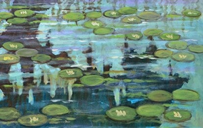 Lilies Near the Live Oak