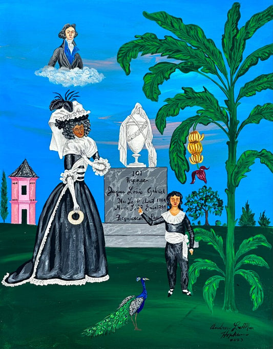 A Creole Family in Mourning