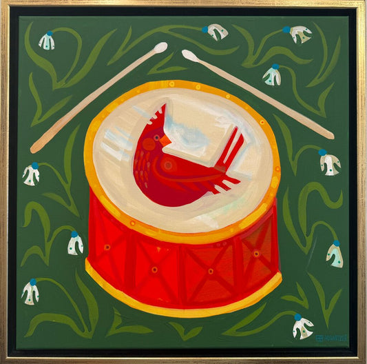 Perched on Snare and Bells