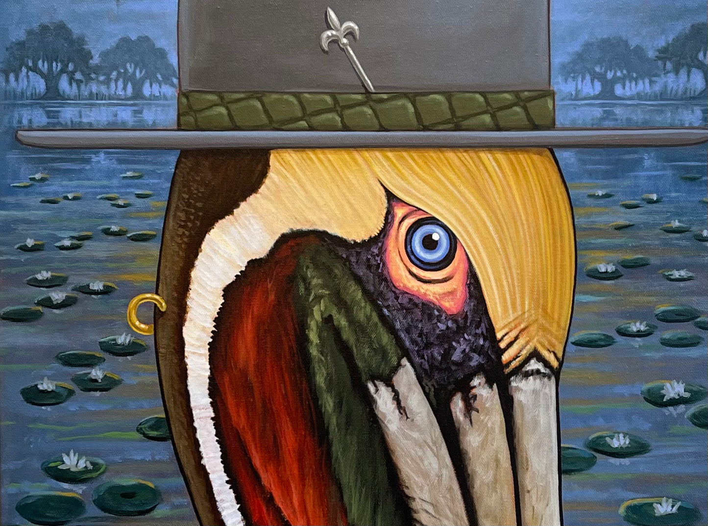 Whispers Beneath the Lilies