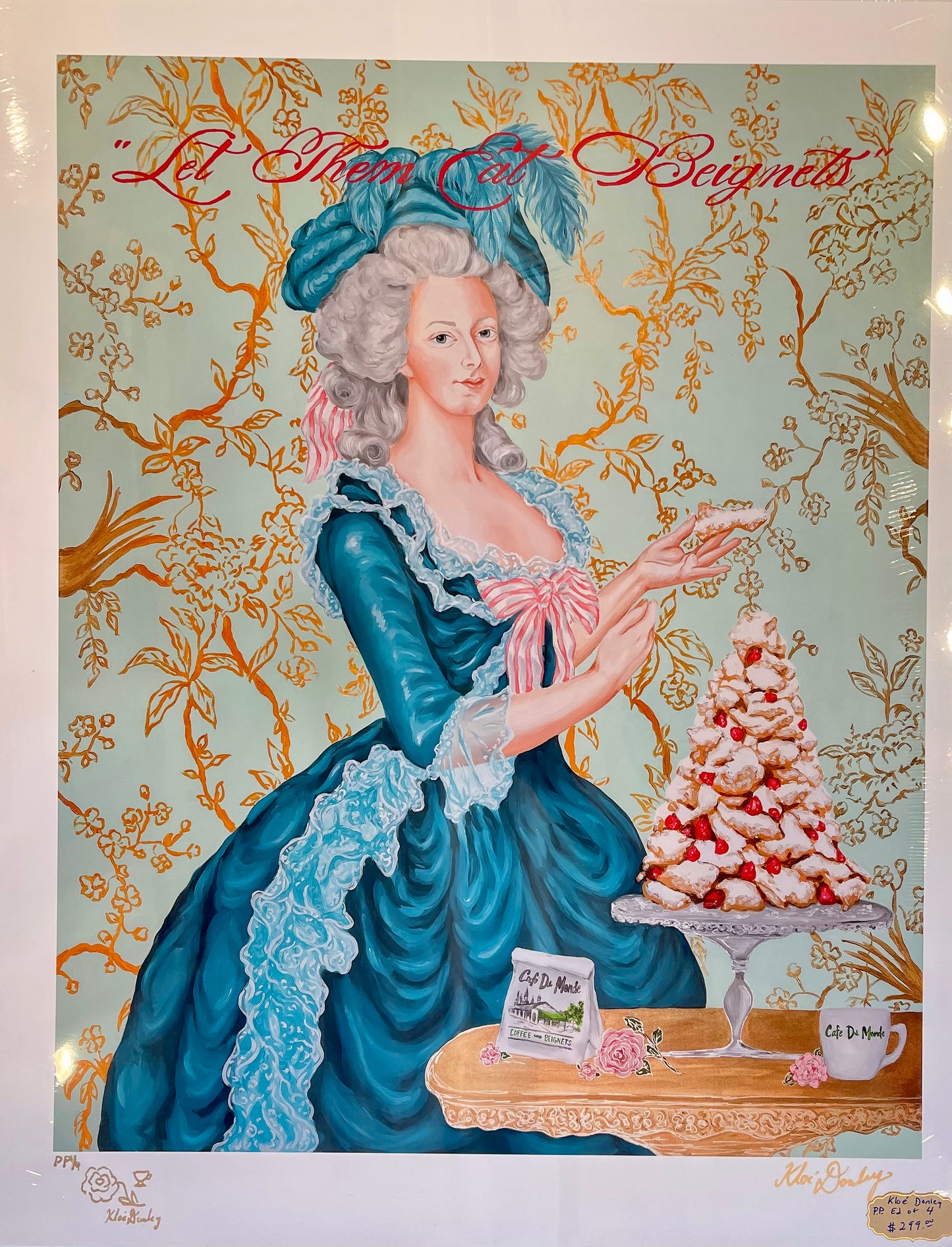 Let Them Eat Beignets Printer Proof