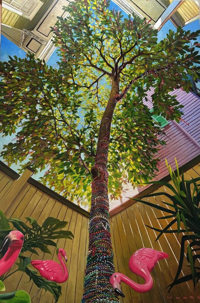 Courtyard Bead Tree
