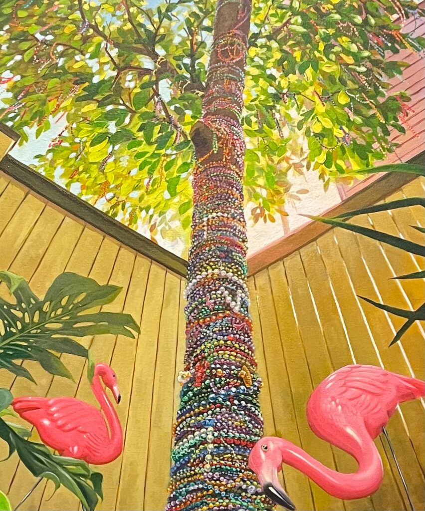 Courtyard Bead Tree