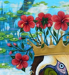 Romantic Lake of Lilies