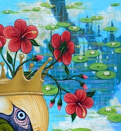 Romantic Lake of Lilies