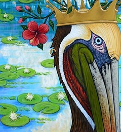 Romantic Lake of Lilies