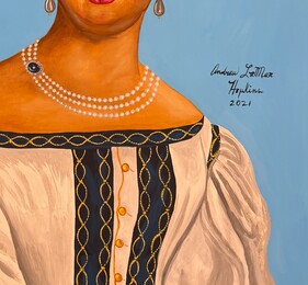Creole With a Red Turban